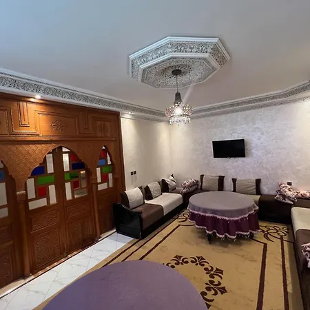 Charmant appartement spacieux avec cour fleurie et Hammam à Targa Marrakech-2