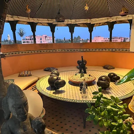 Penthouse Jaccuzi Atlas Marrakech-3