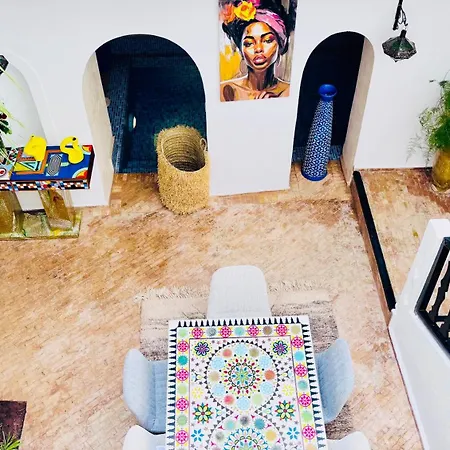 Riad Darna 4 chambres avec piscine et petit déjeuner-2