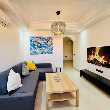Majorelle Elegance - Parking - Balcon - 2Br-3