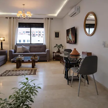 Luxury Apartment In Hivernage Marrakech-3