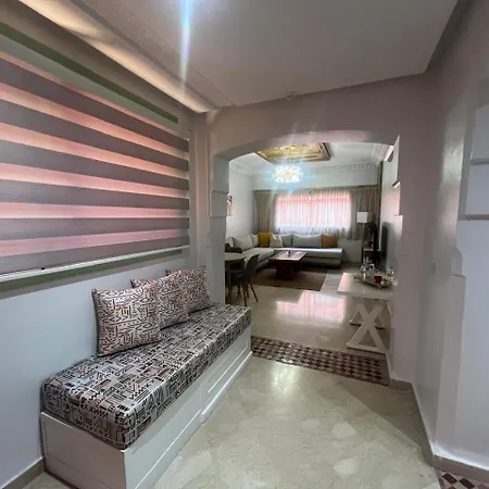 Bel Appartement Meuble Avec Piscine, L'Hivernage A Marrakech-2