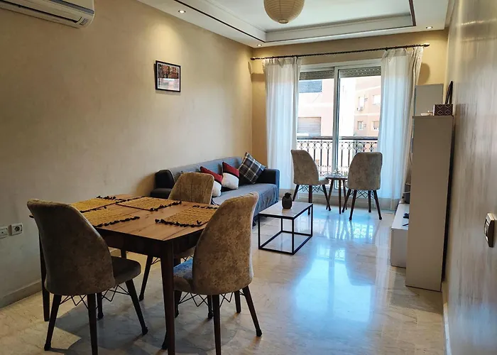 Bright Apt In The Heart Of Marrakech-Walk Everywhere