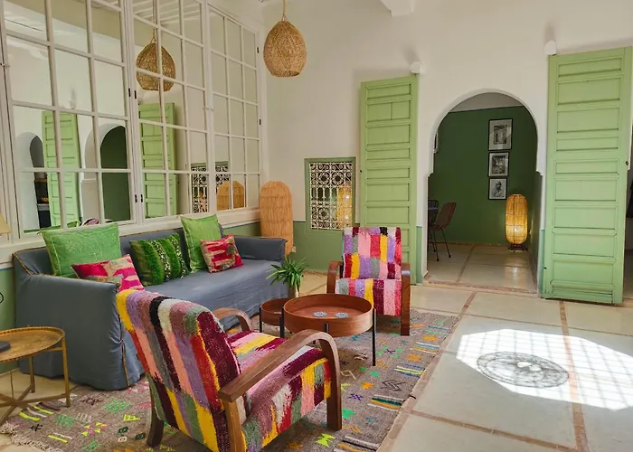 Dar Dabakech, Proche Jemaa El-Fna, Souk, Riad, Centre Medina - Maison Entiere De 2 A 6 Personnes, Possibilite 3 Chambres Marrakesh, Morocco