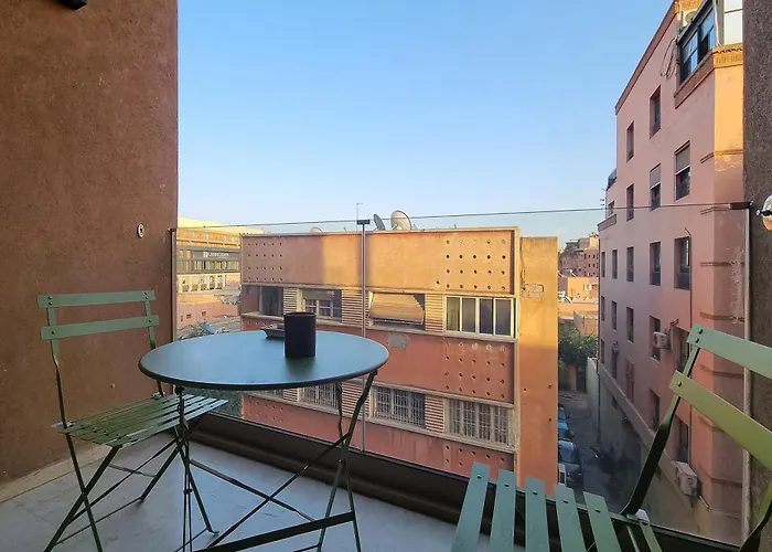 Appartement Elegant Et Securise Au Centre De Marrakech