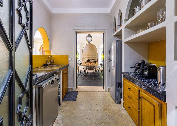 Riad El Hana En Centre Ville Rooftop Et Bassin Marrakesh, Marruecos