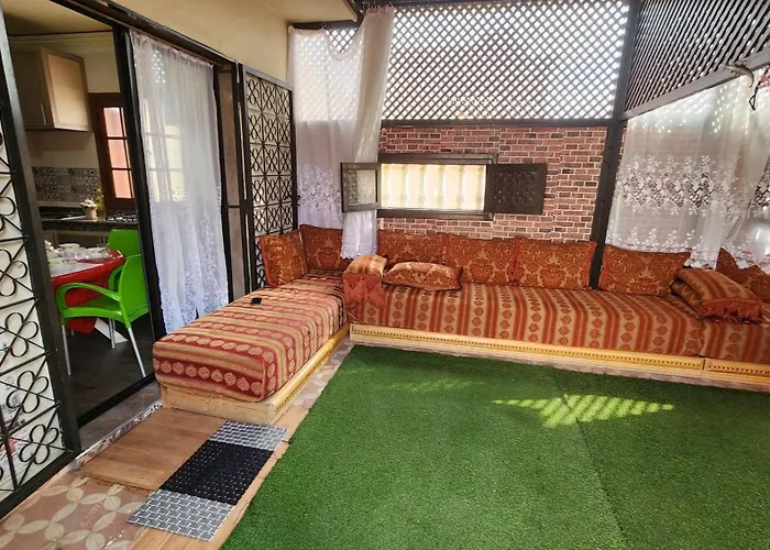 Appartement Riad 5Min A Pied De L'Aeroport Marrakesch, Marokko