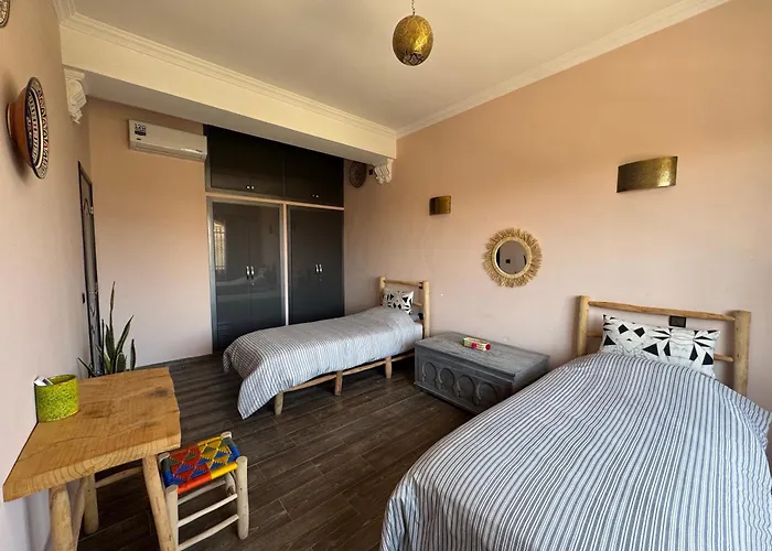 Triplex & Rooftop Maison Mamdy Marrakesh, Marruecos